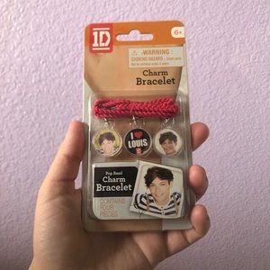 One Direction Louis 1D Charm Bracelet